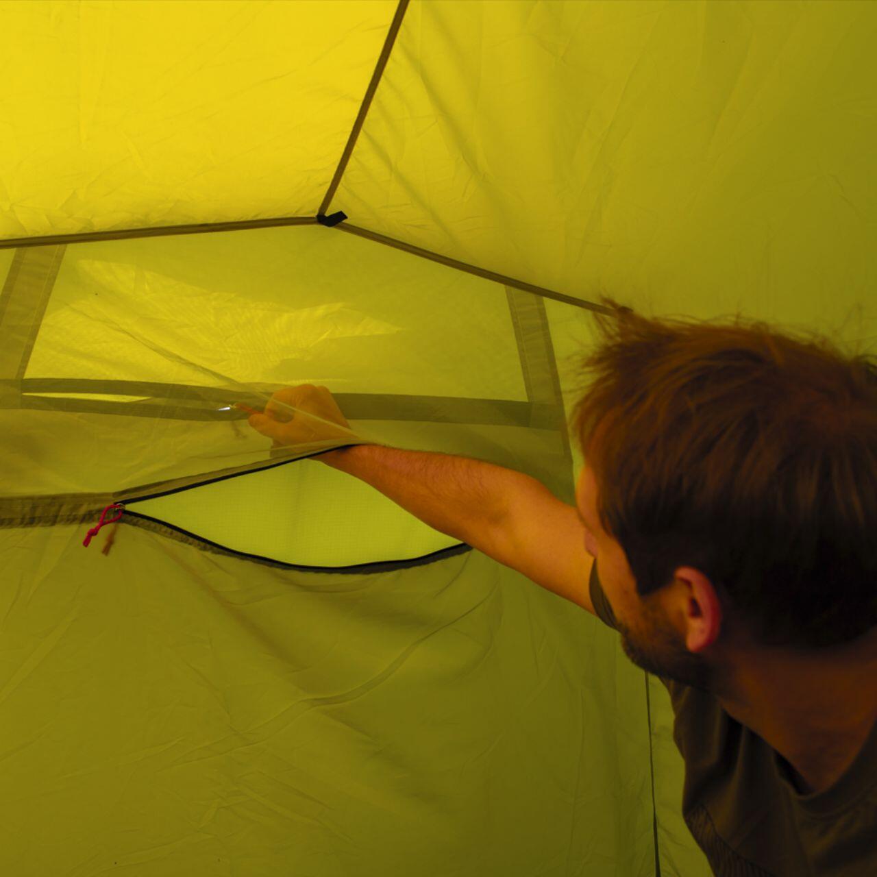 Tente de camping Alpinus Arco 3 - en aluminium 4/7