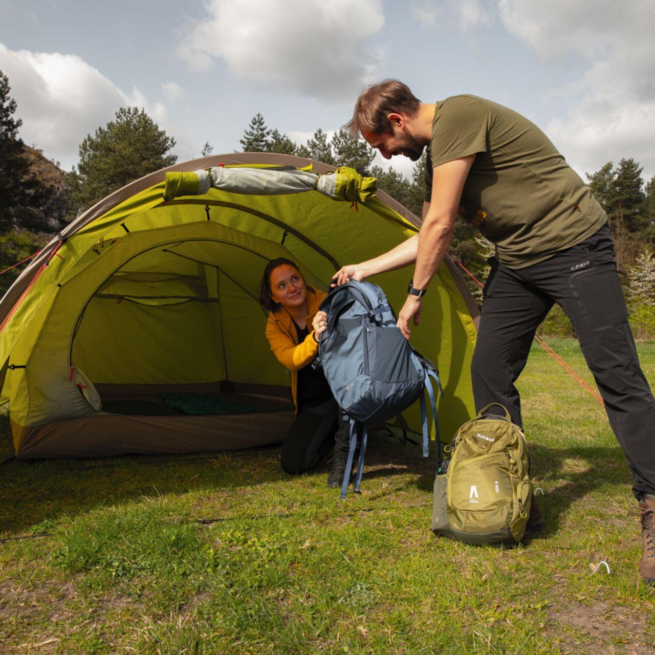 Tente de camping Alpinus Arco 3 4/7