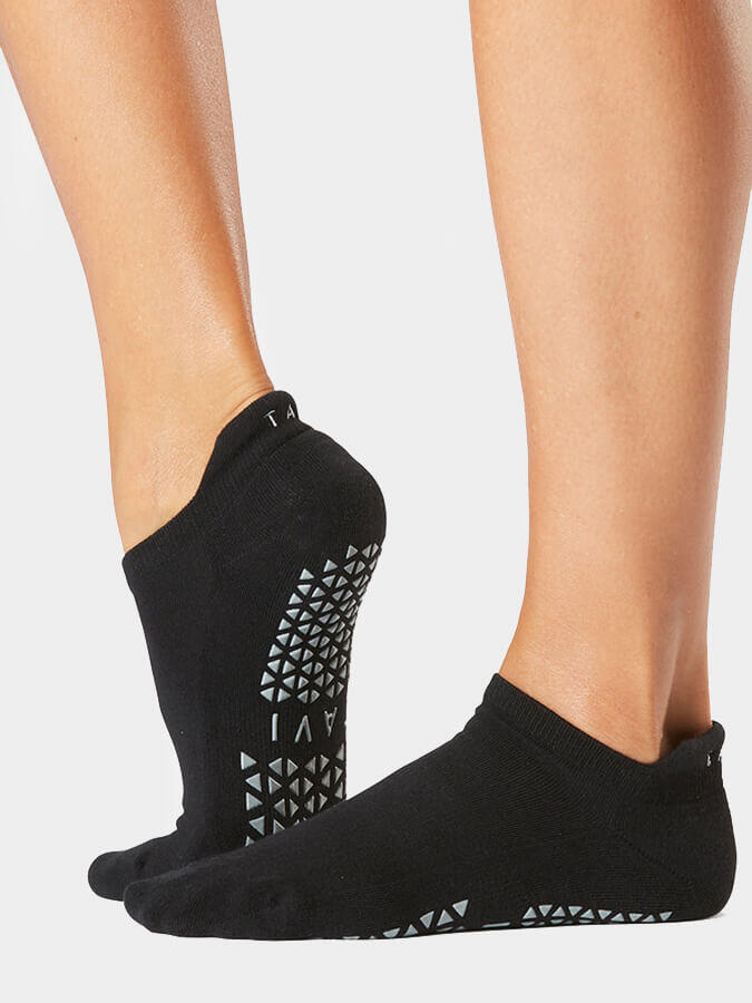 Tavi Savvy Grip Socks - Ebony 1/2