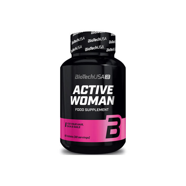 Biotechusa - Active Woman - 60 Comprimés De Biotech Usa - Vitamines - Decathlon