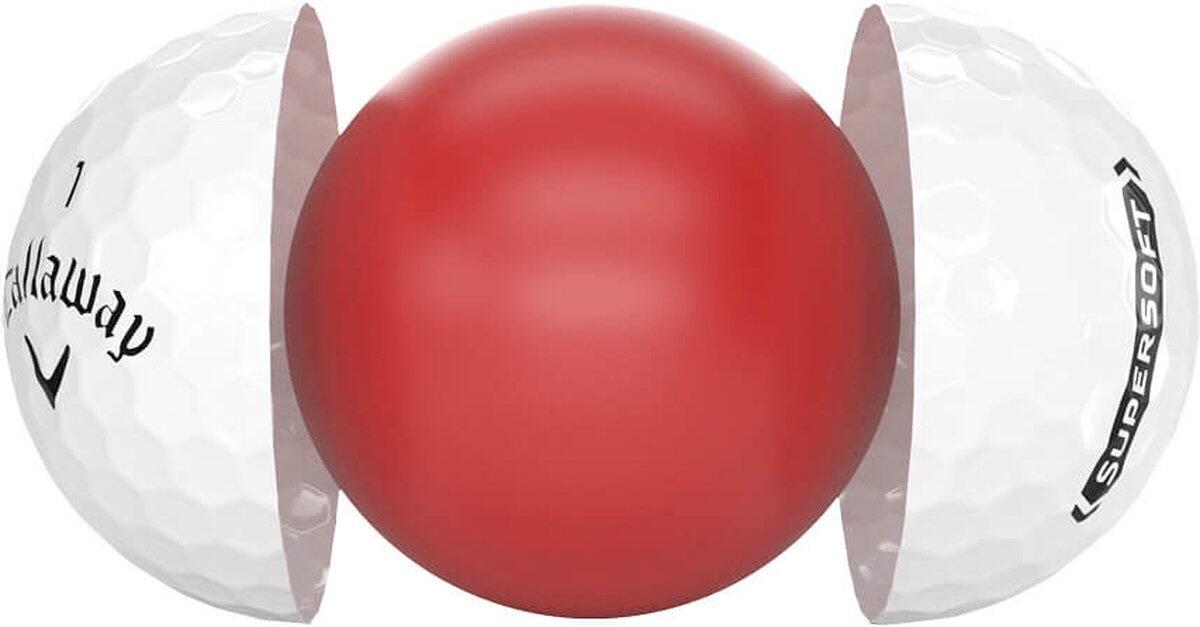 Balles de golf Supersoft 2021 - 12 balles - Blanc 5/7