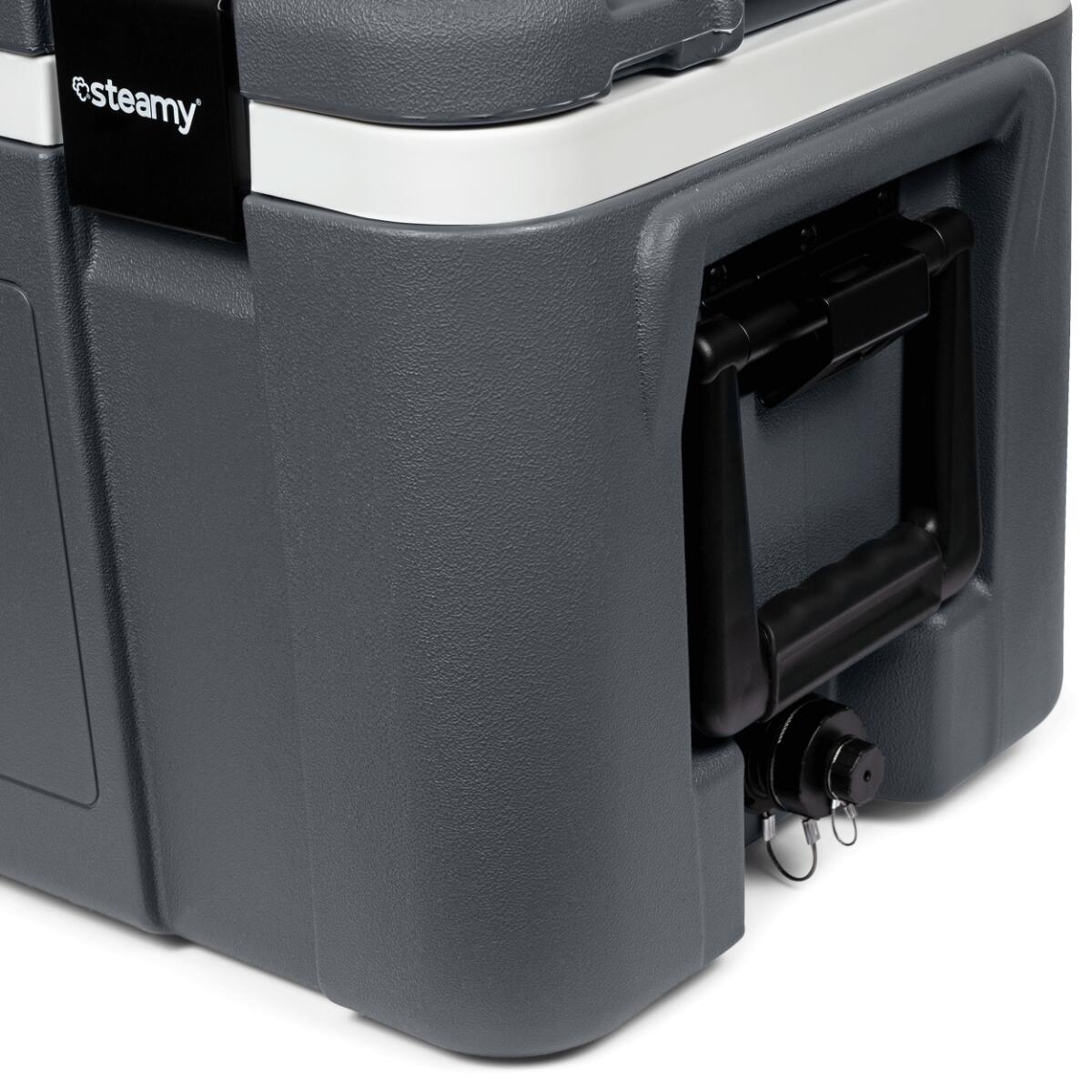 Steamy Pro 70 Glacière, 70L, Gris 7/7
