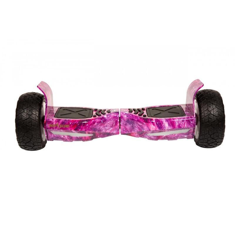 Hoverboard Off-Road, 8.5 inch, Hummer Galaxy Pink PRO, Autonomie Standard