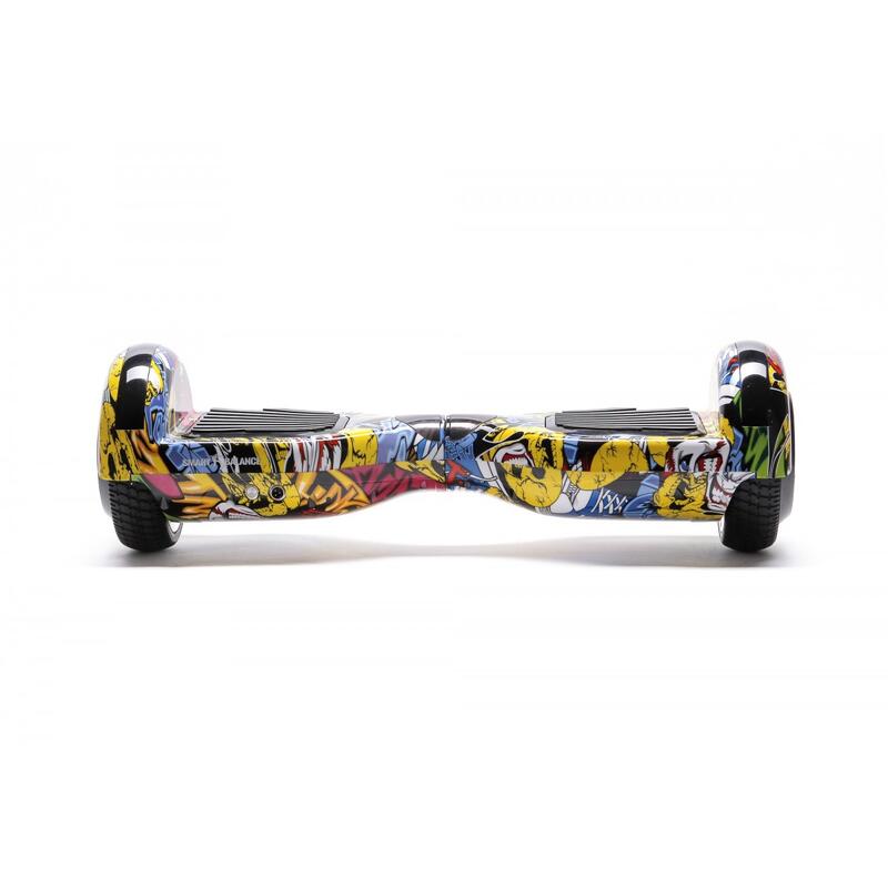 Pachet Hoverboard 6.5" cu Scaun Suspensii Albastru, Regular HipHop PRO, 2Ah