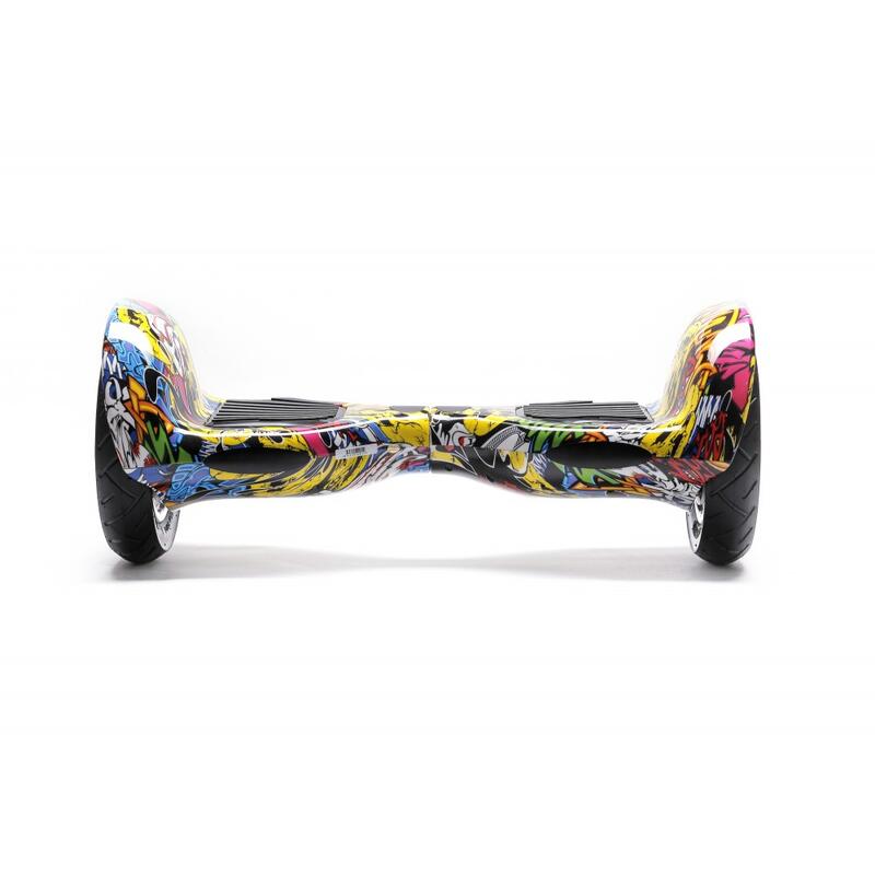 Pachet Hoverboard 10" cu ScaunRosu, Off-Road HipHop, 4Ah