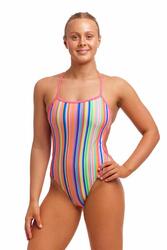 Maillot de bain femme Funkita Twisted One Piece Join The Line