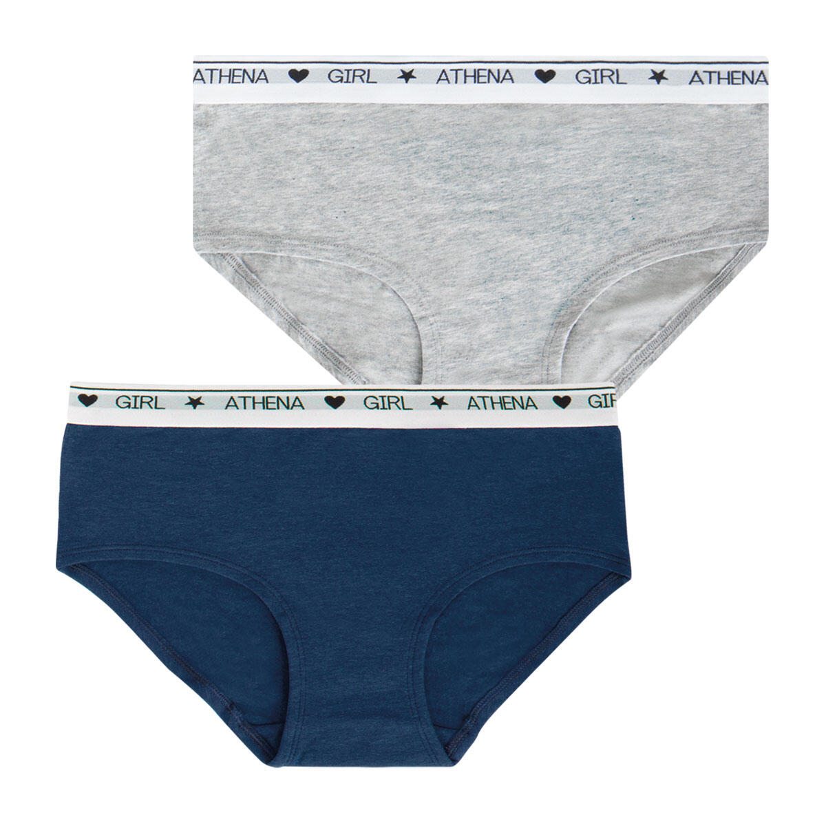 Lot de 2 boxers fille Coton Ultra Doux 2/3
