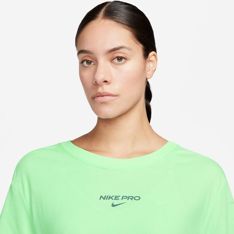 Chemisier Nike Pro, Vert, Femmes