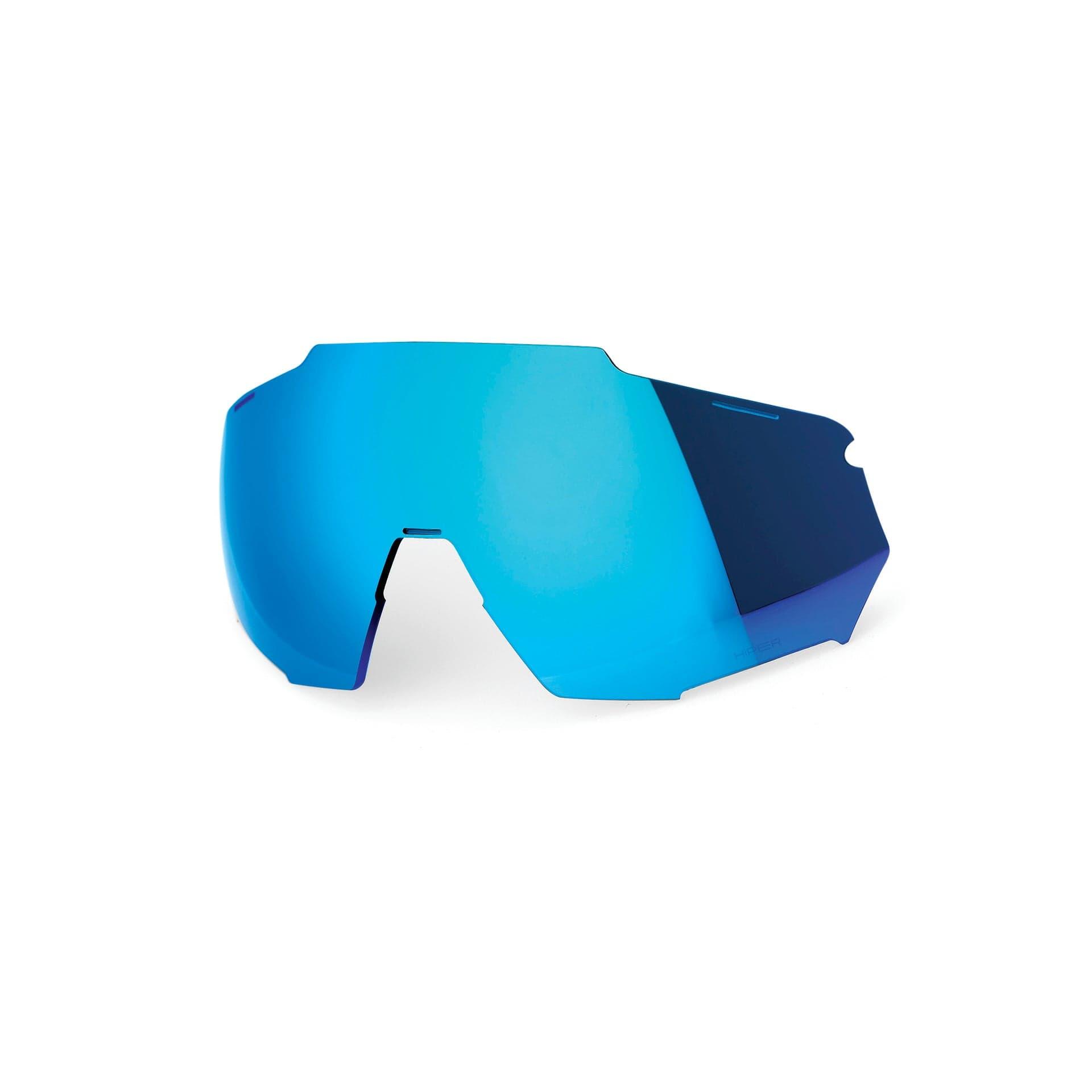 100 Percent Racetrap 3.0 Repl Lens HiPER Blue