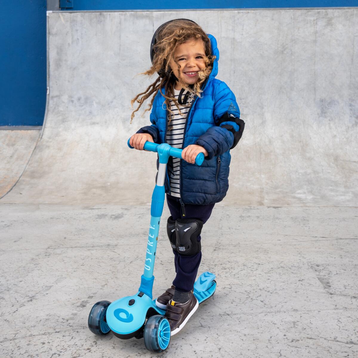 Osprey 3Ride Tri-Scooter, Kids Scooter, Easy Fold, 3 Wheel Kids Scooter 2/6