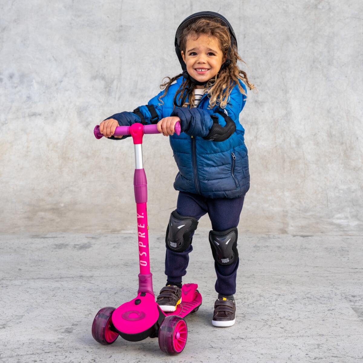 Osprey 3Ride Tri-Scooter, Kids Scooter, Easy Fold, 3 Wheel Kids Scooter 2/6