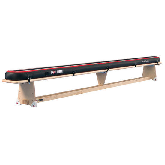 AirBeam Carbon Bench Turnen Unisex Schwarz-Rot