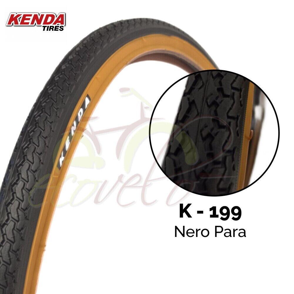 2 copertoni kenda 26x1 3/8 (37-590)+ camere, pneumatici bici 26 x 1 3/8 EV 3/7
