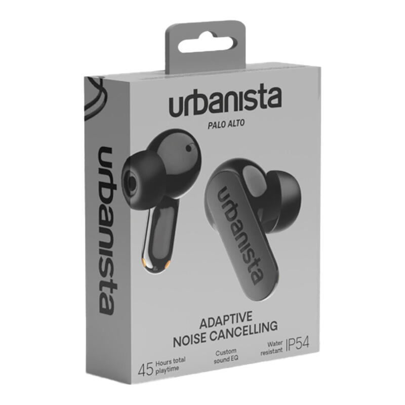 Urbanista auriculares true wireless Palo Alto midnight black