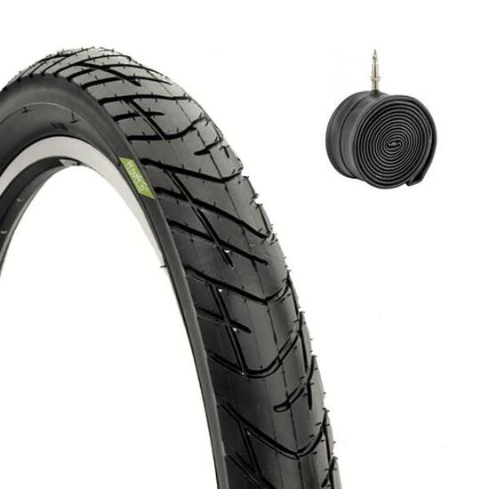 1 pneumatico 26x2.125 bici elettrica + camera copertoni 57-559 EV