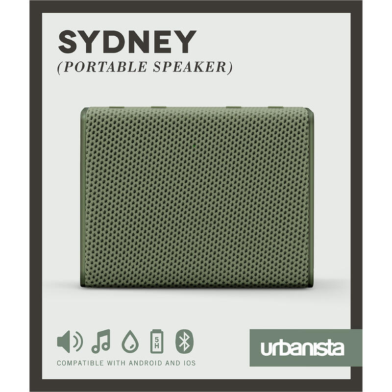 Urbanista Altavoz Bluetooth Sydney Olive Green