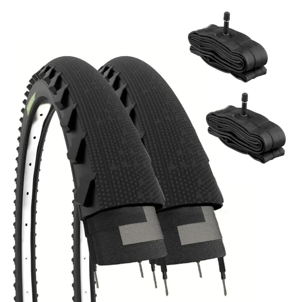 2 tyres 26x1.95 (50-559) +tubes, bike tyres bike 26 x 1.95 mtb trekking EV
