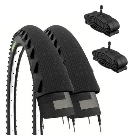 2 Reifen 26x1.95 (50-559) +Schläuche, Reifen Rad 26 x 1.95 mtb trekking EV
