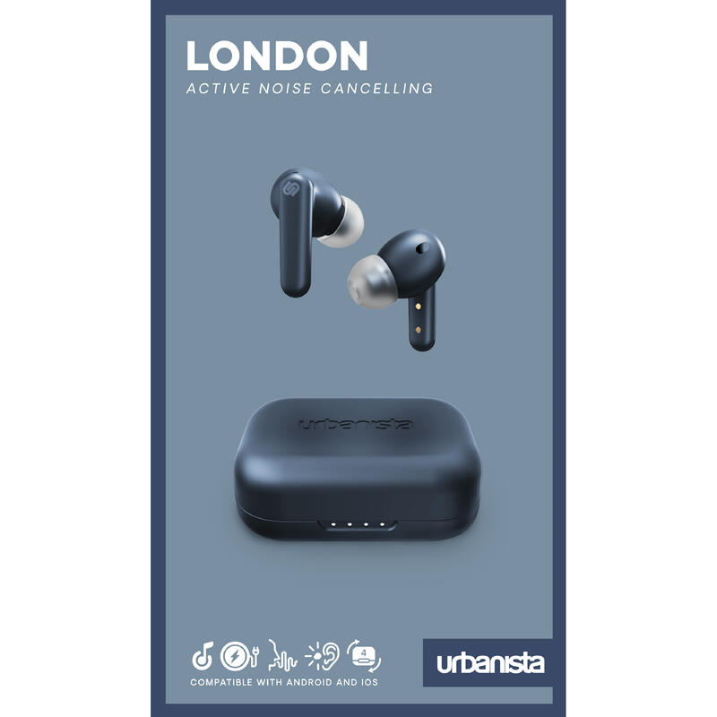 Urbanista Auriculares True Wireless London dark saffhire