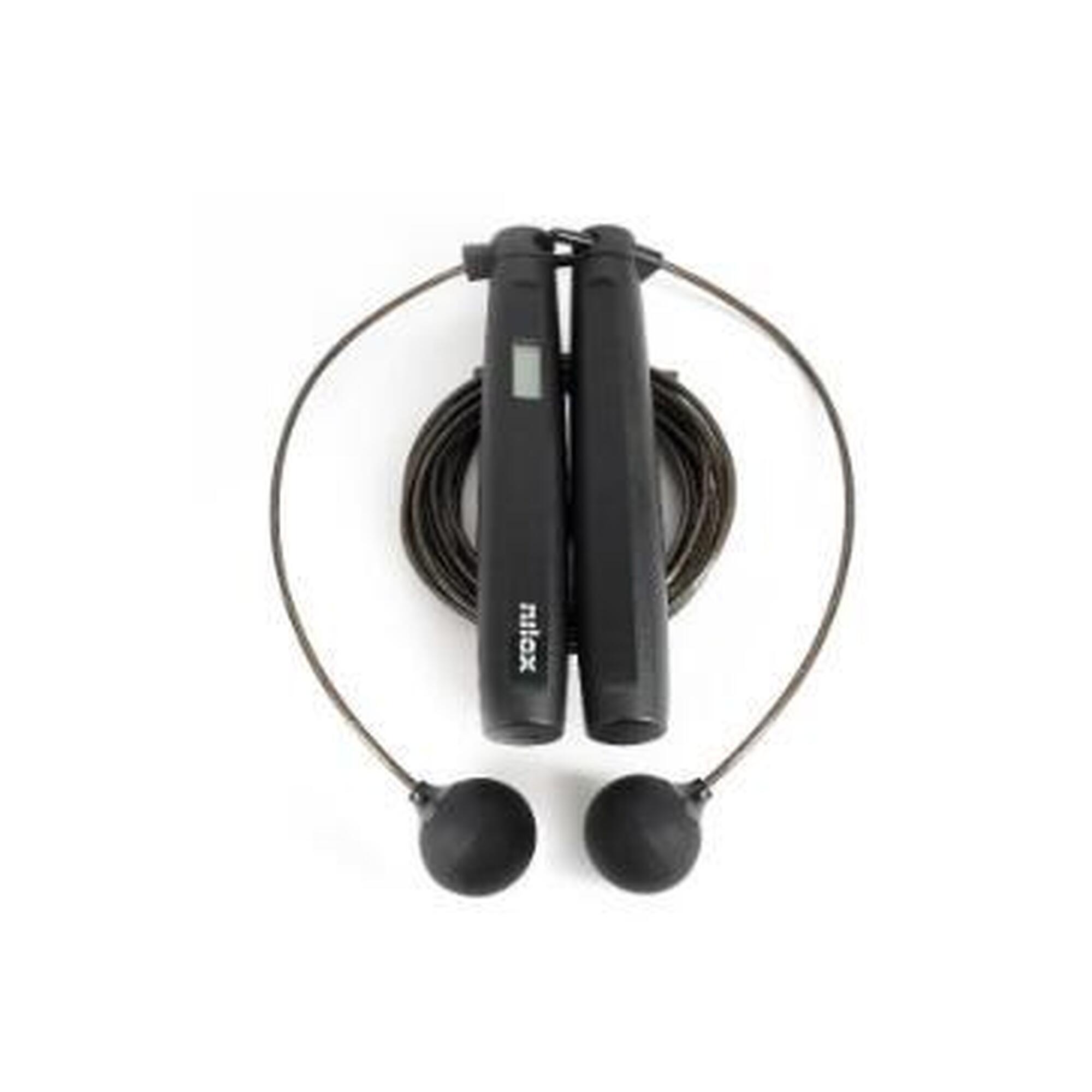 Nilox - Corde À Sauter Nilox Sport – Idéale Pour Le Cardio & Le Renforcement Musculaire - Corde À Sauter - Noir - Taille Unique - Decathlon