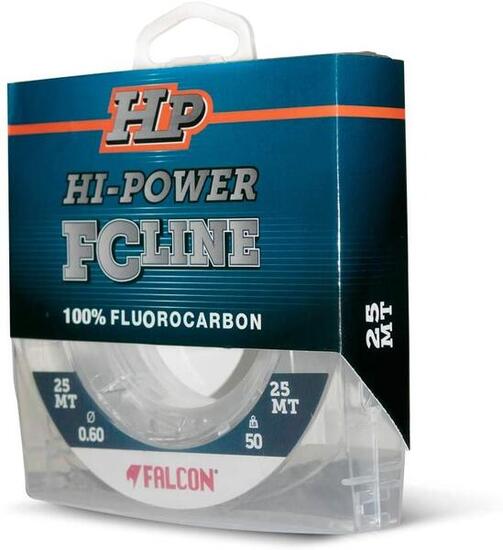Falcon Filo da Pesca FC-LINE Fluorocarbon Terminali da Traina 50 MT / 0.70 MM
