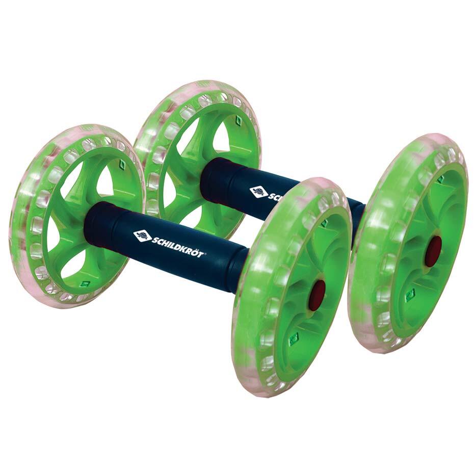 SCHILDKRÖT Schildkröt Bauchtrainer Fitness Dual Core Wheels