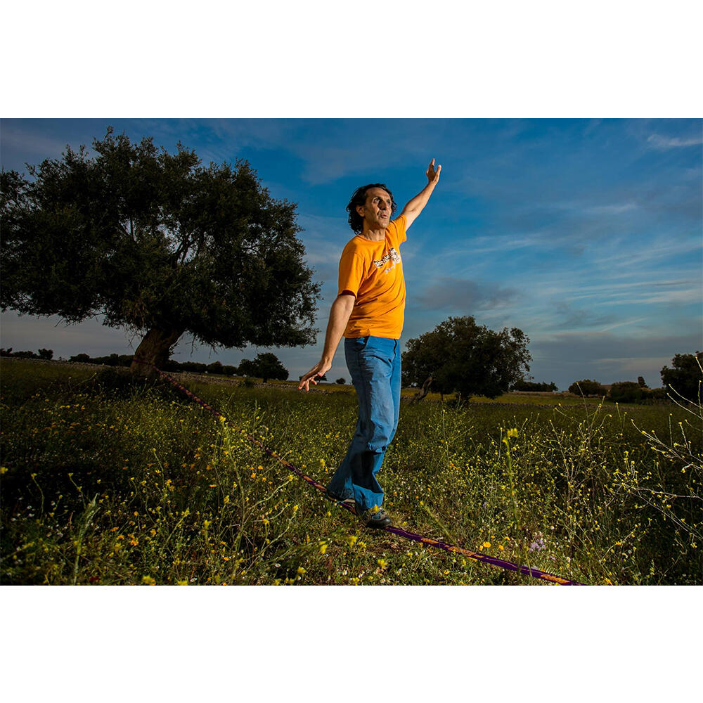 Slackline SURFERLINE  - Slacklining - Blauw 6/8