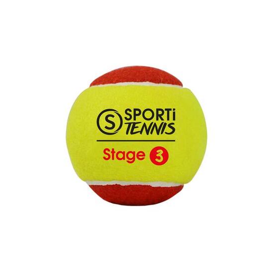Beutel mit 36 Tennisbällen Sporti Stage 3