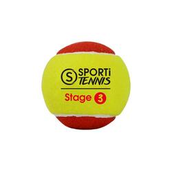 LOT DE 3 BALLES DE TENNIS STAGE 3