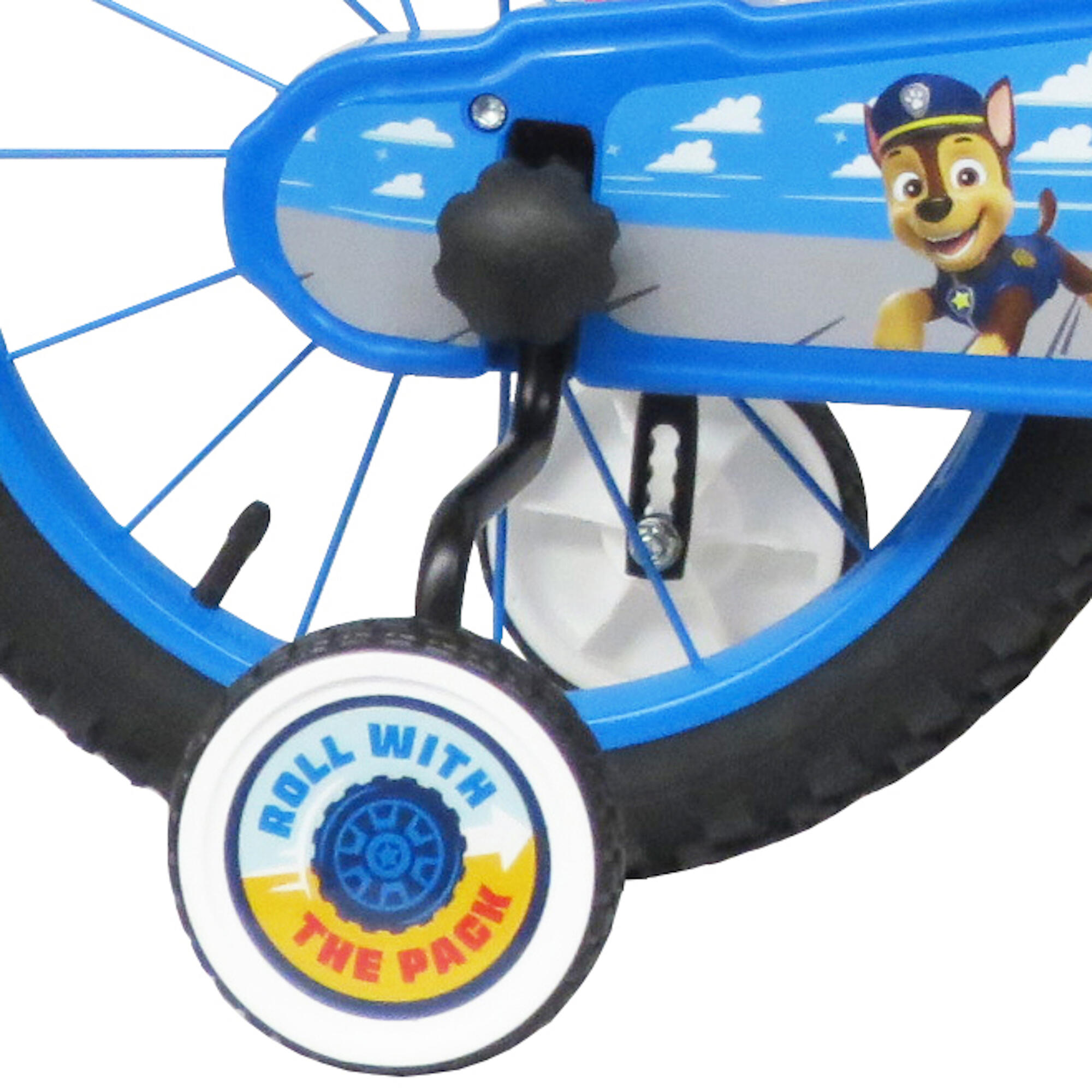 Paw Patrol 16 inch kinderfiets rood 2/7