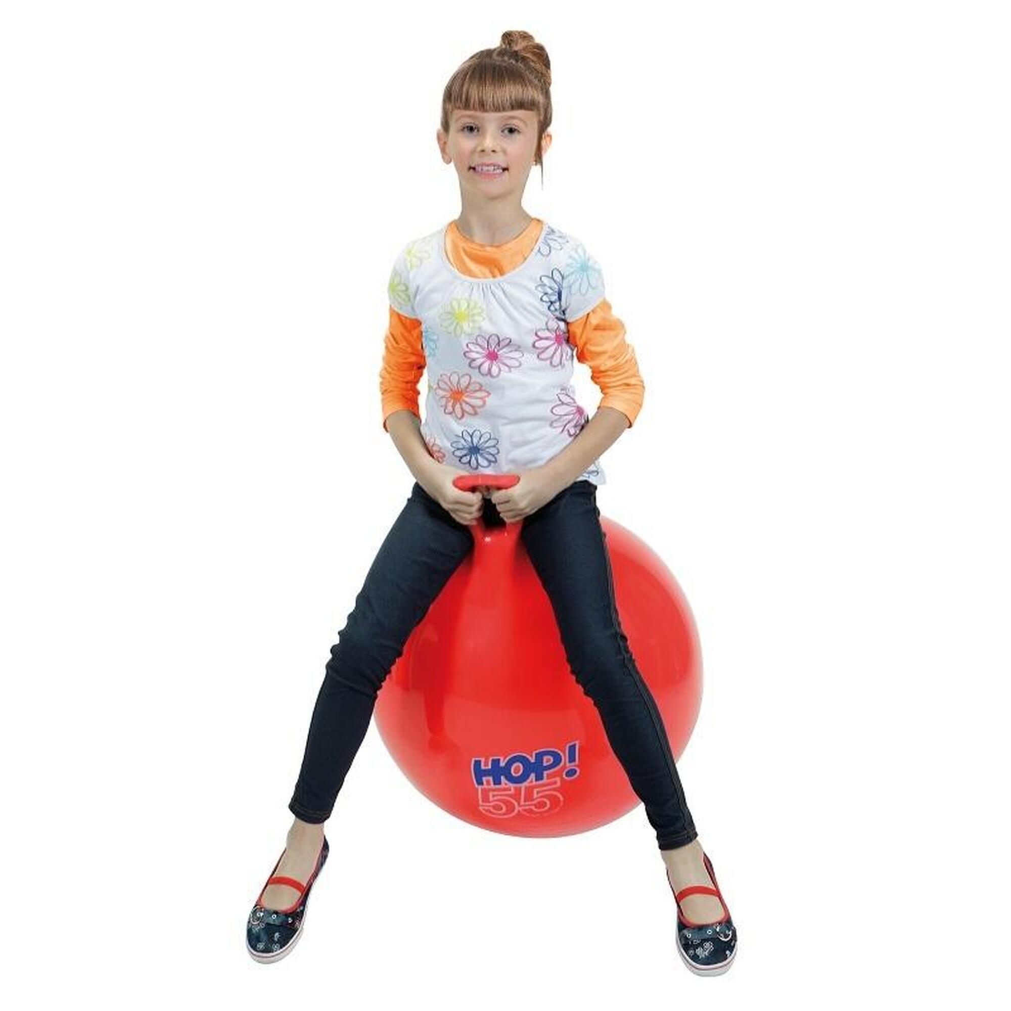 Gymnic Ballon sauteur « HOP », ø 55 cm, rouge