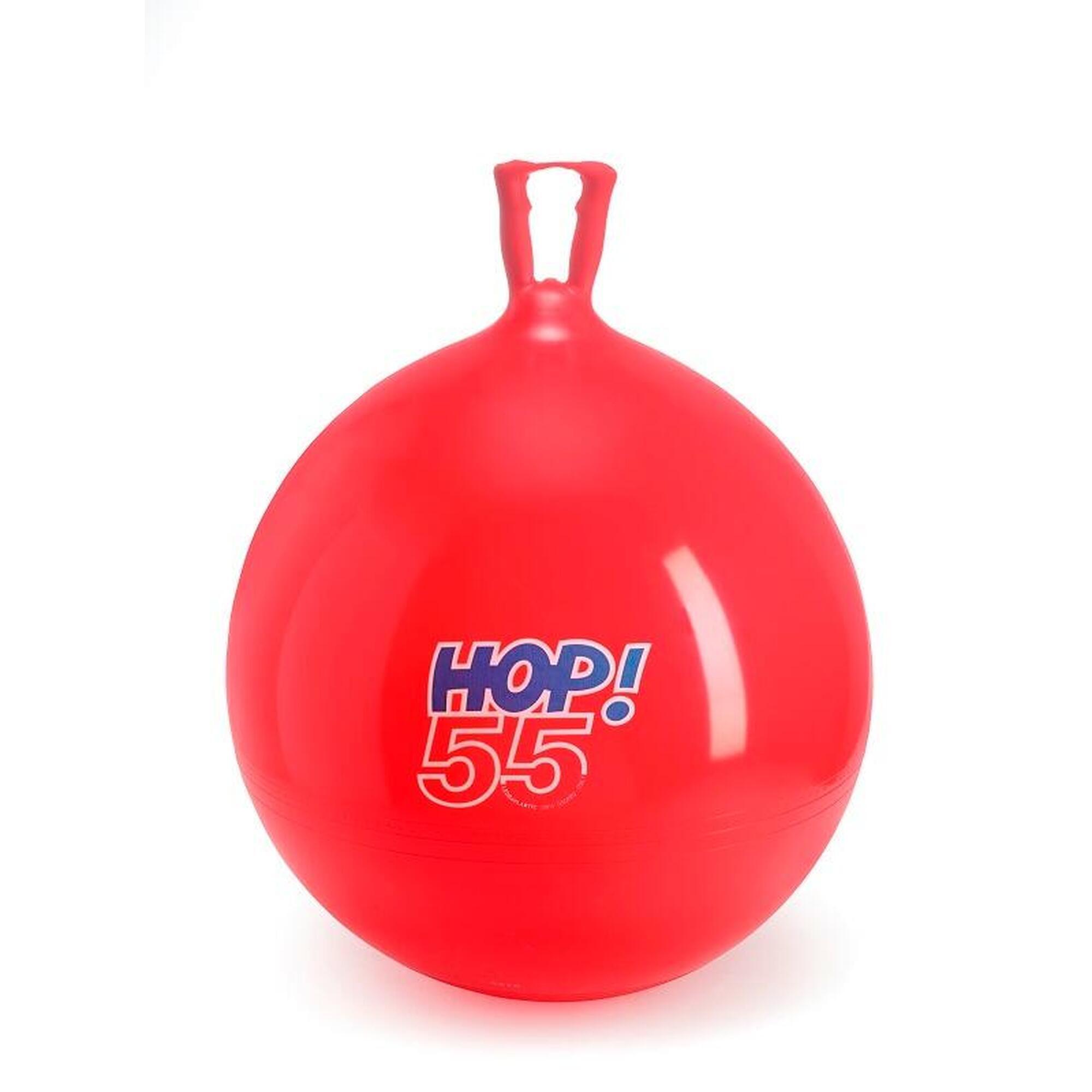 Gymnic Ballon sauteur « HOP », ø 55 cm, rouge