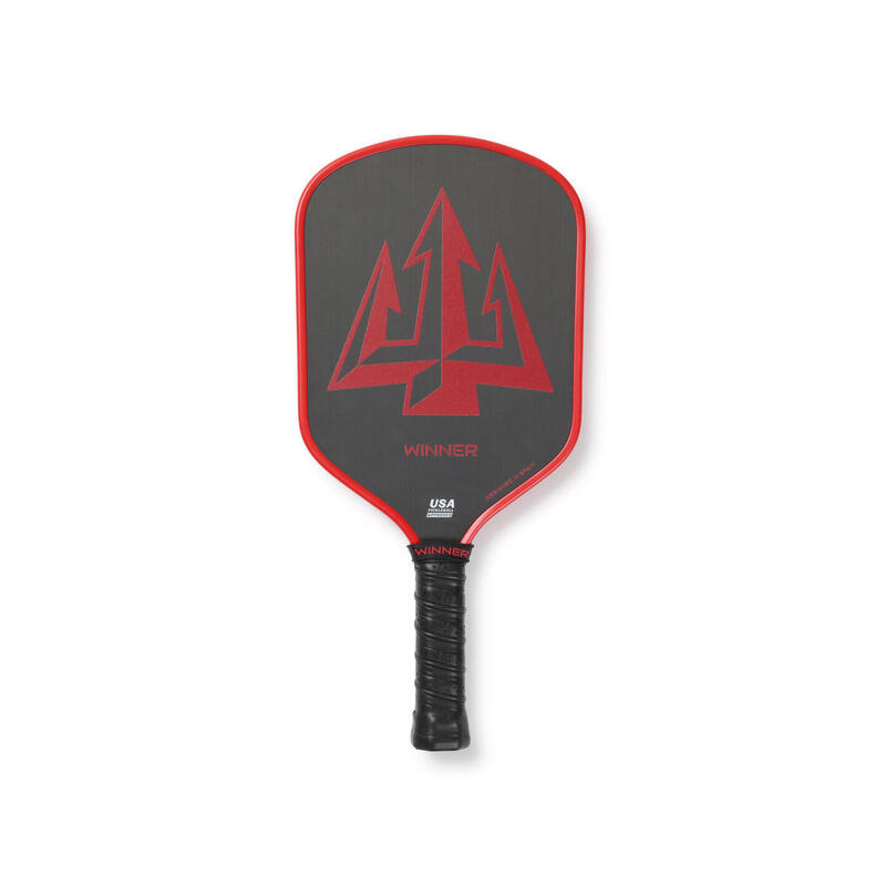 RACCHETTA PICKLEBALL WINNER AX CARBON ROSSO