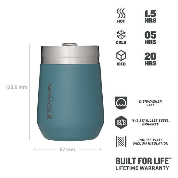 Tasse Isotherme 0,29L Camping - Trek - Alpinisme - Mug À Thé + Couvercle À Boire