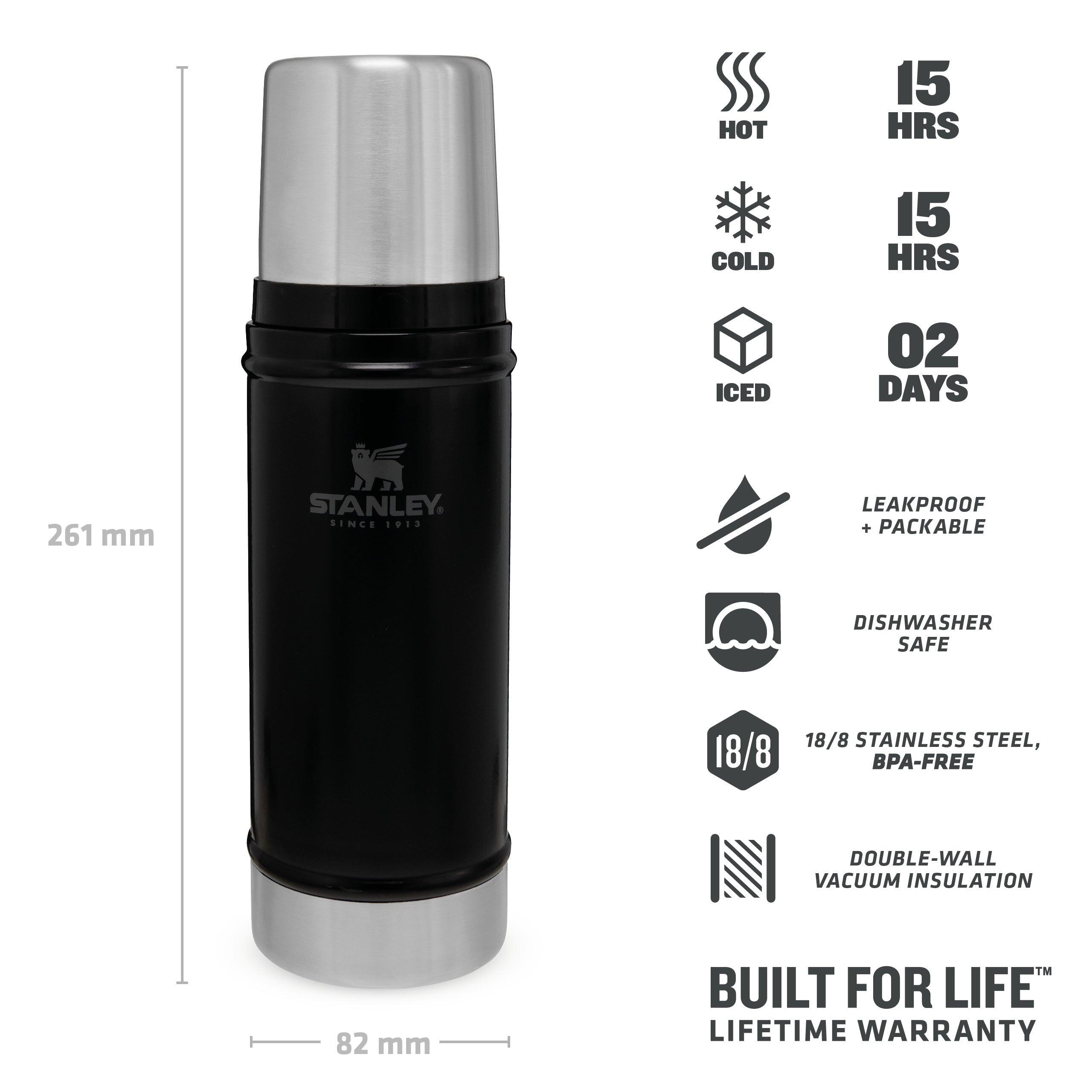 Trinkflasche IceFlow™ mit strohhalm 0,7L Thermosflasche Fitness Wasserflasche 2/8