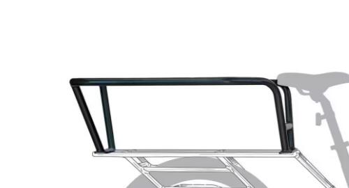 BERAUD Roll Bar protettivo per portapacchi Long Tail Beraud