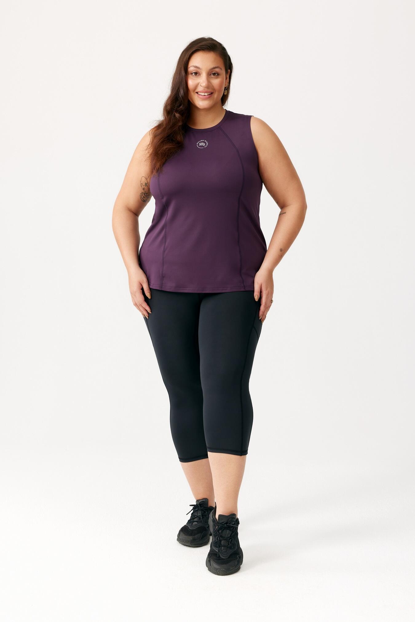 Dames Sport Plus Size Rough Radical Amber Tee 4/5