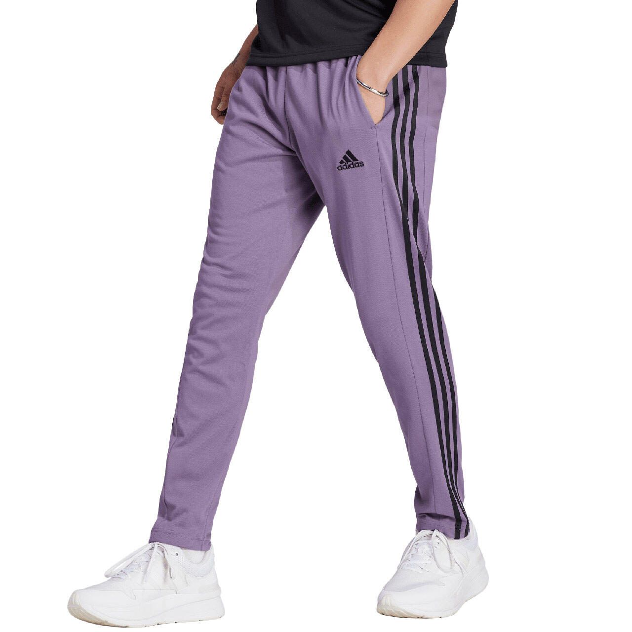 adidas Essentials Calças Tapered 3‑Stripes homem 3/5