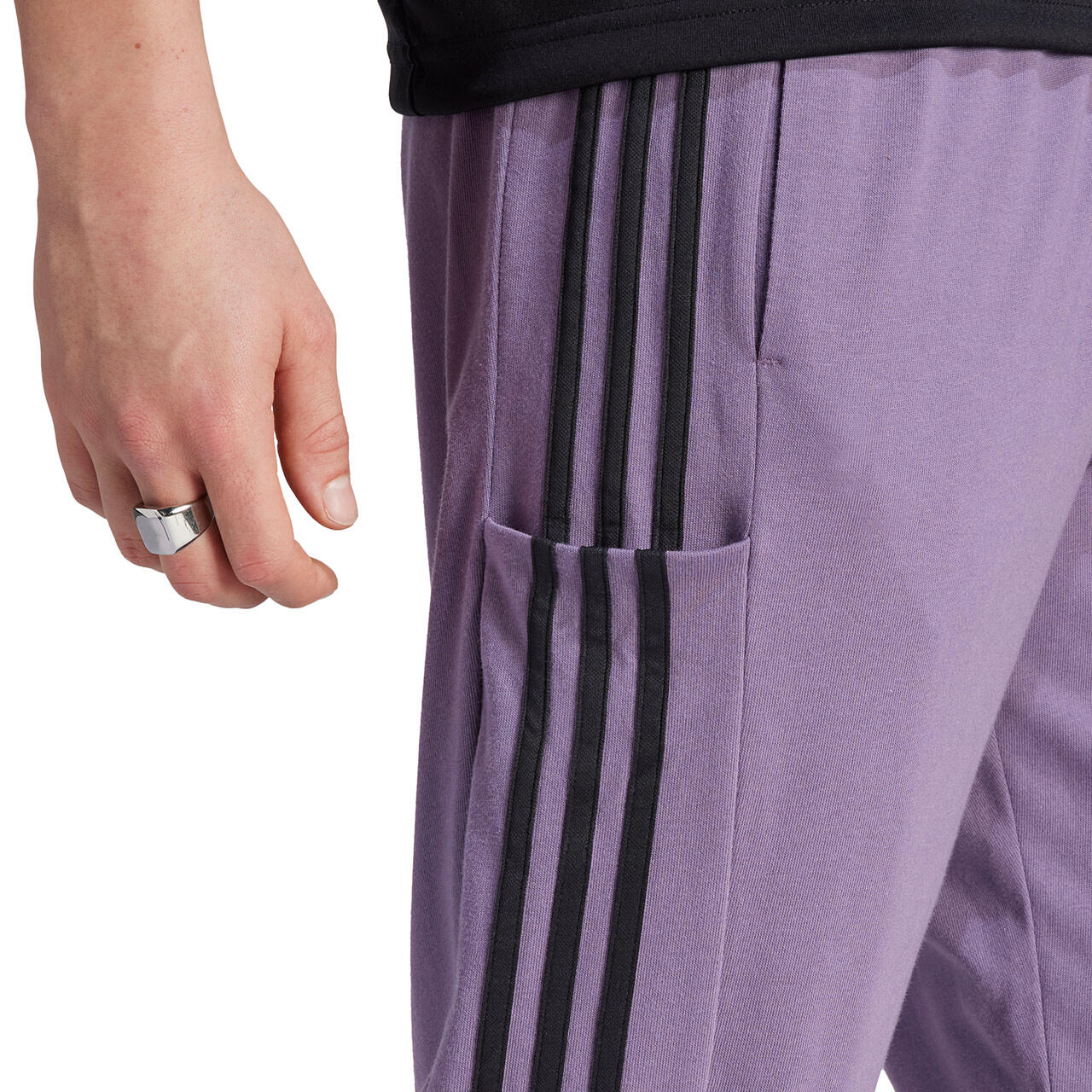 adidas Essentials Calças Tapered 3‑Stripes homem 5/5