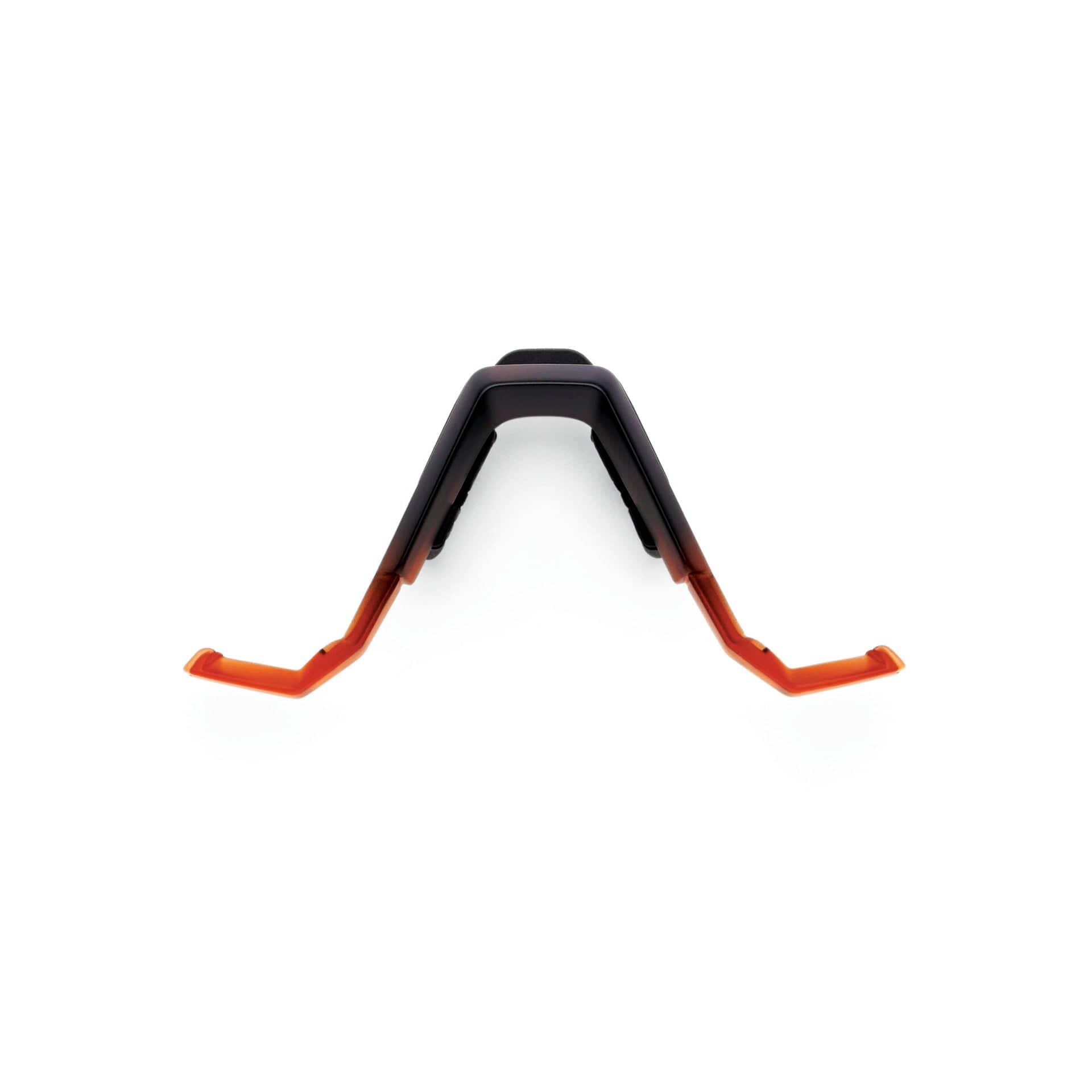 100 Percent S3 Nose Bridge Matte Trans Brown