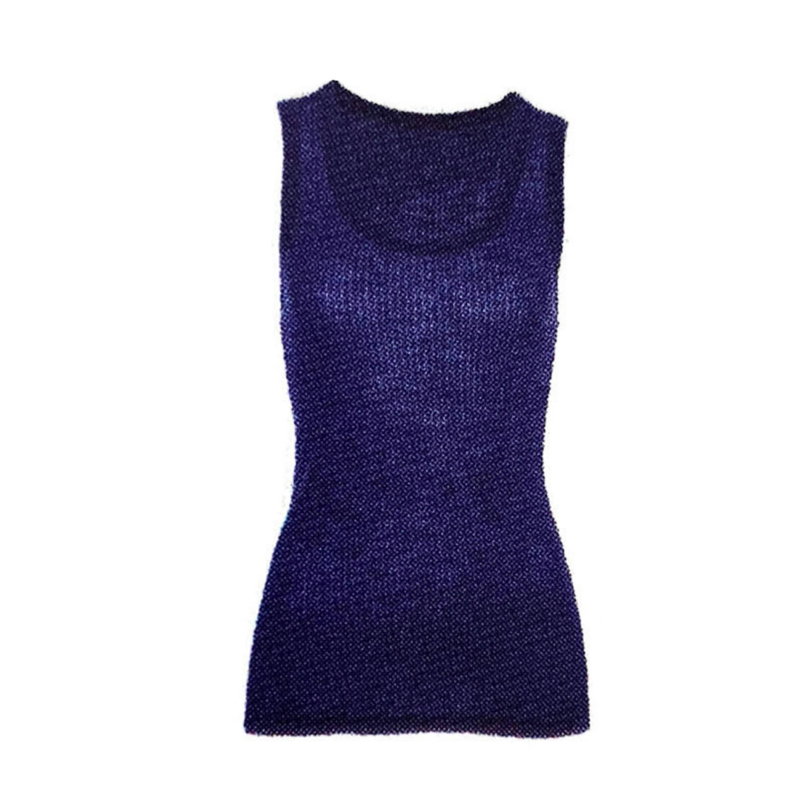 MERINO SKINS Wool Blend Ladies Verona V-Neck Tee Thermal Top Tank