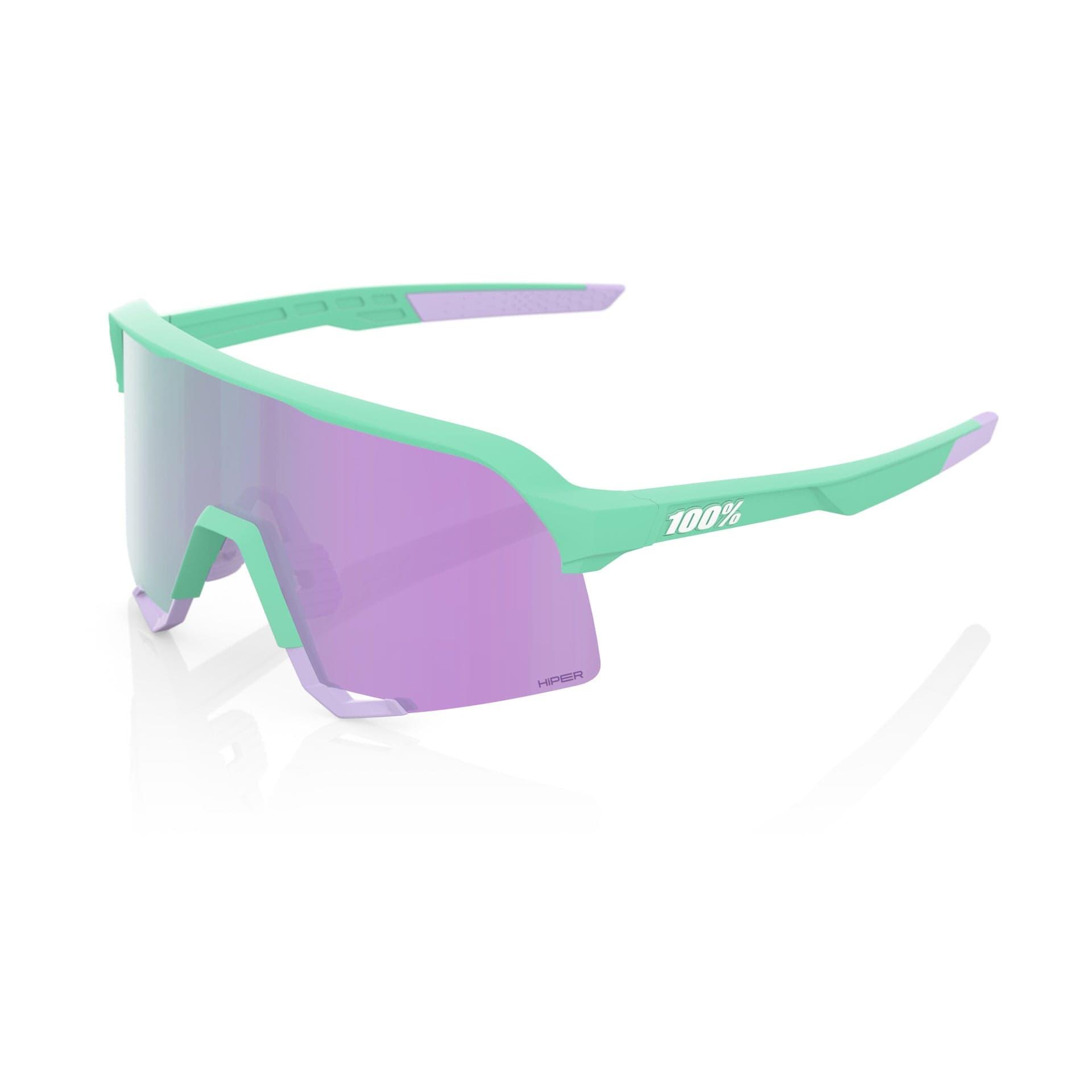 100 Percent Eyewear S3 - Soft Tact Mint - HiPER Lavender