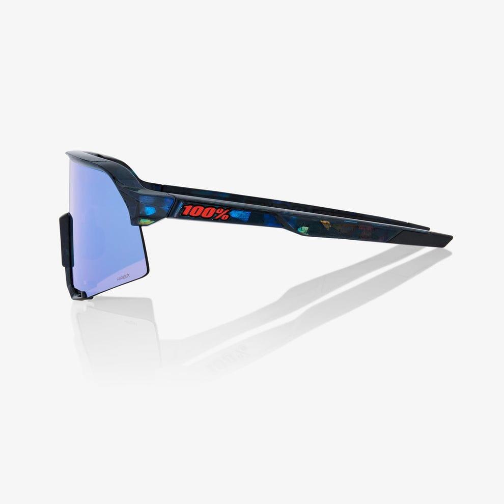 新品 100% S3 Black Holographic Blueサングラス野球 100 Percent Eyewear S3 - Black Holographic - HiPER Blue