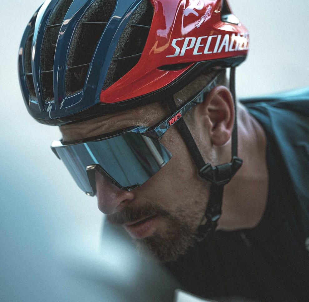 100 Percent Eyewear S3 - Black Holographic - HiPER Blue 100 Percent Eyewear S3 - Black Holographic - HiPER Blue