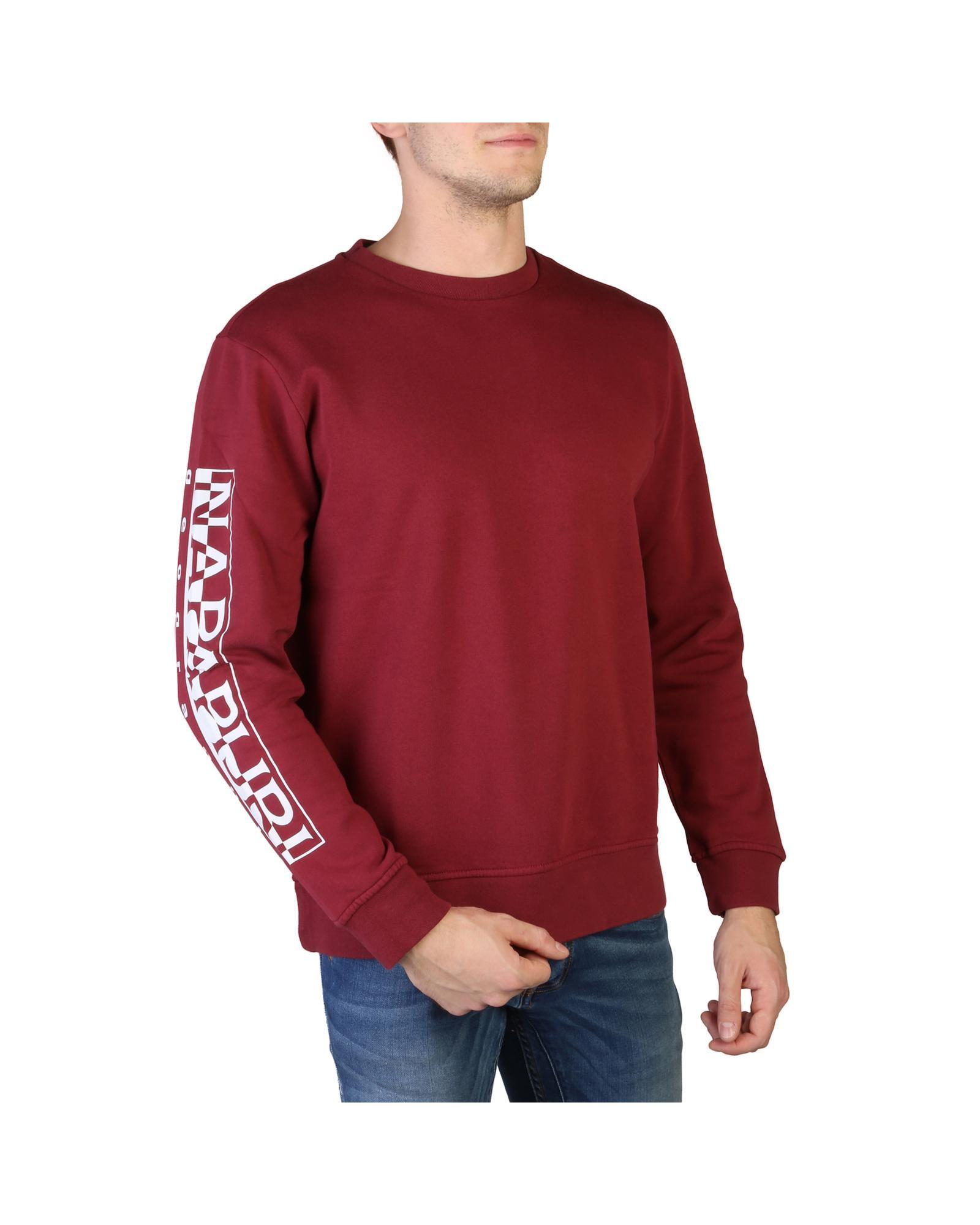 Napapijri Napapijri Rainforest Sweatshirt for Men - Burgundy