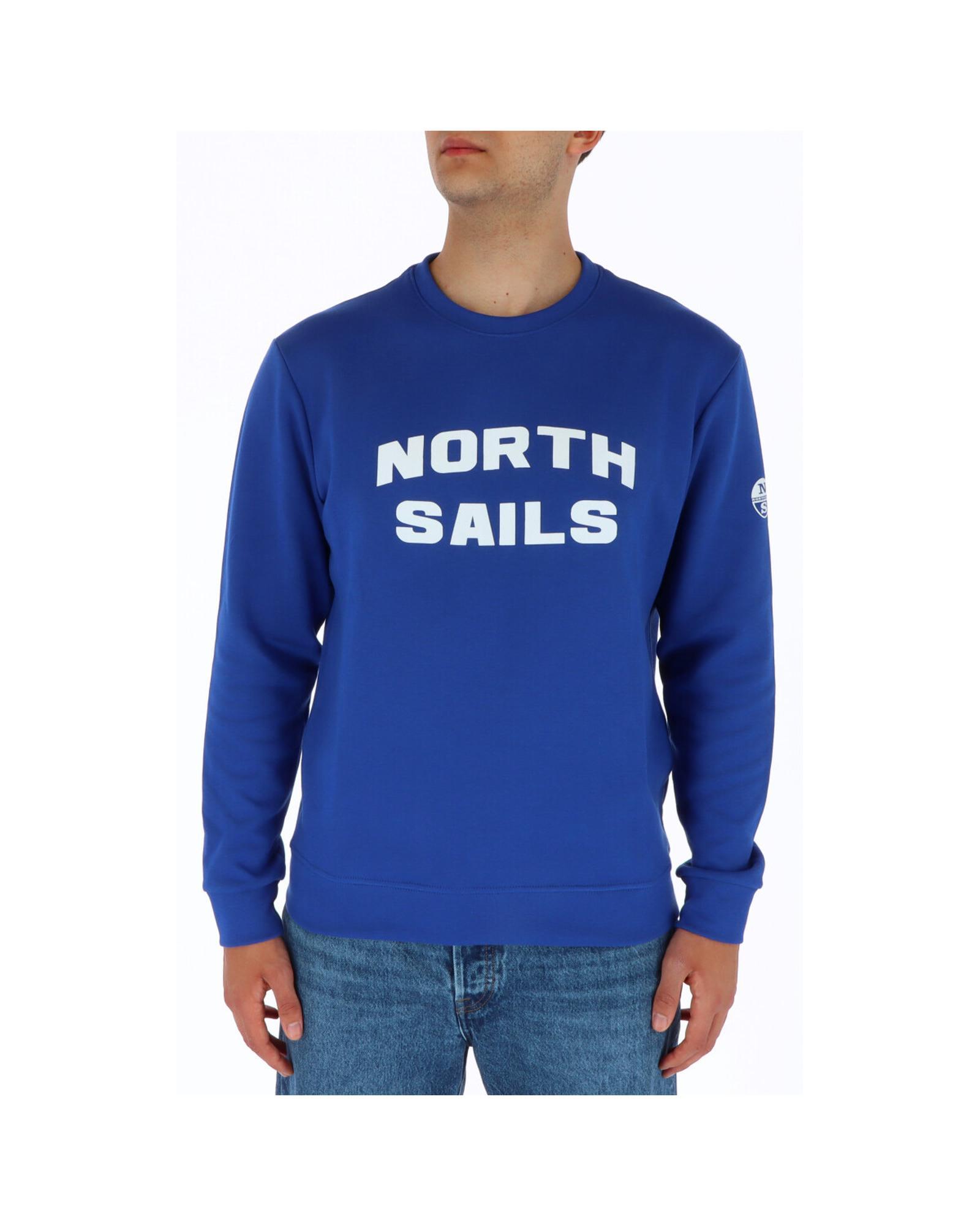 North Sails North Sails Crew Neck Sweatshirt for Men Blue