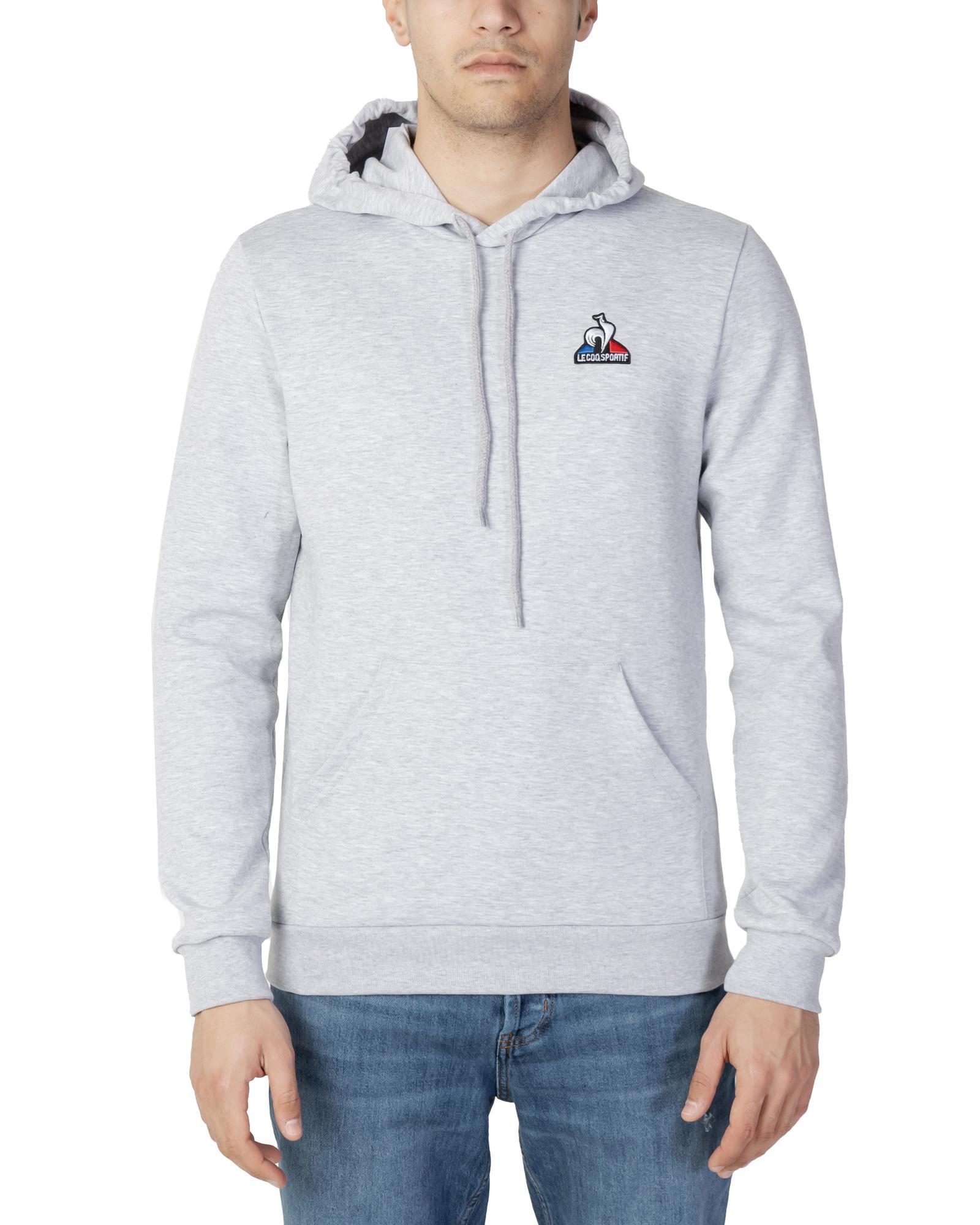 Le Coq Sportif Le Coq Sportif Men s Basic Hoodie Grey