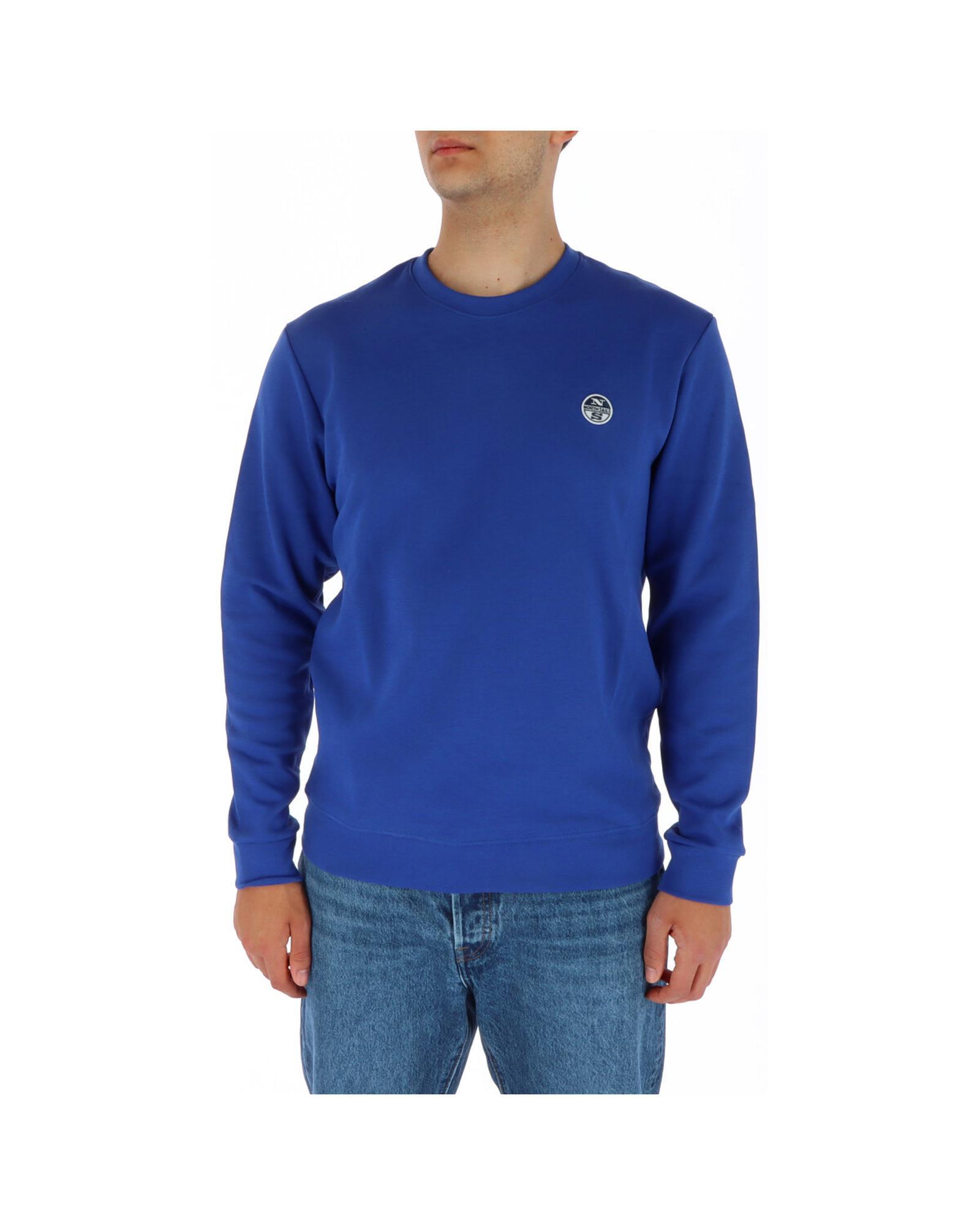 North Sails North Sails Mens Crew Neck Sweatshirt Royal Blue