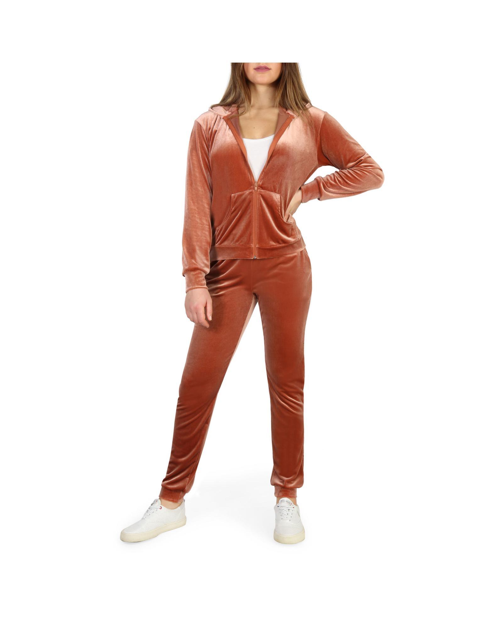 Bodyboo Bodyboo Women's Velour Tracksuit - Terracotta