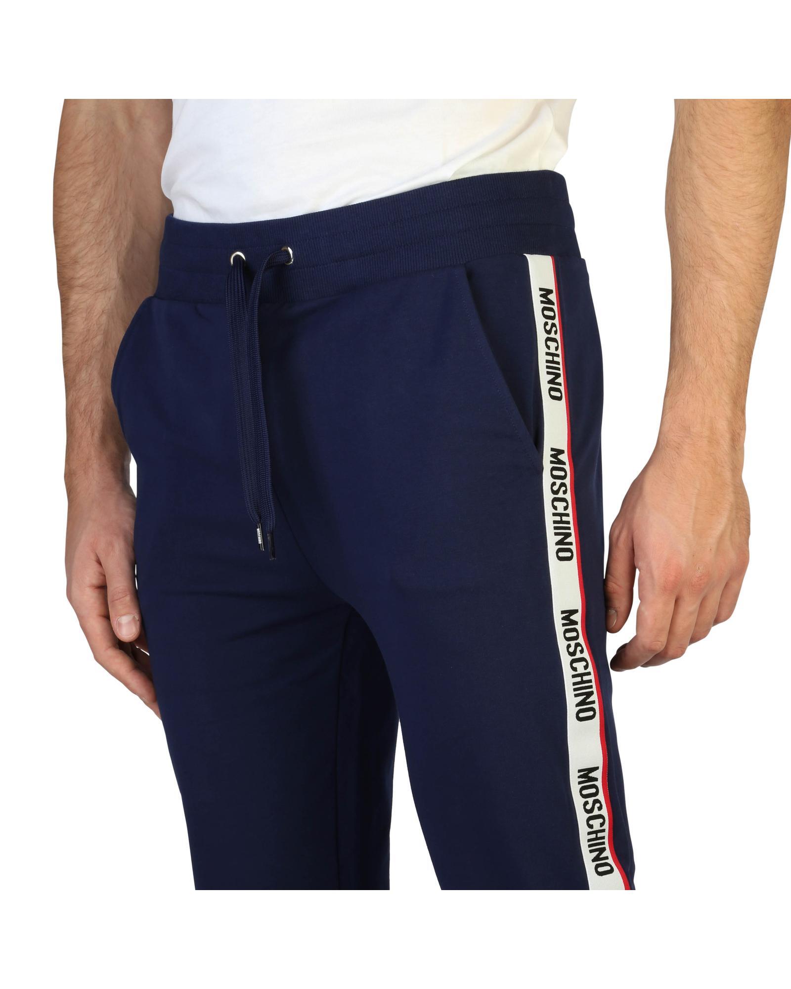 Moschino Moschino Mens Logo Tape Track Pants